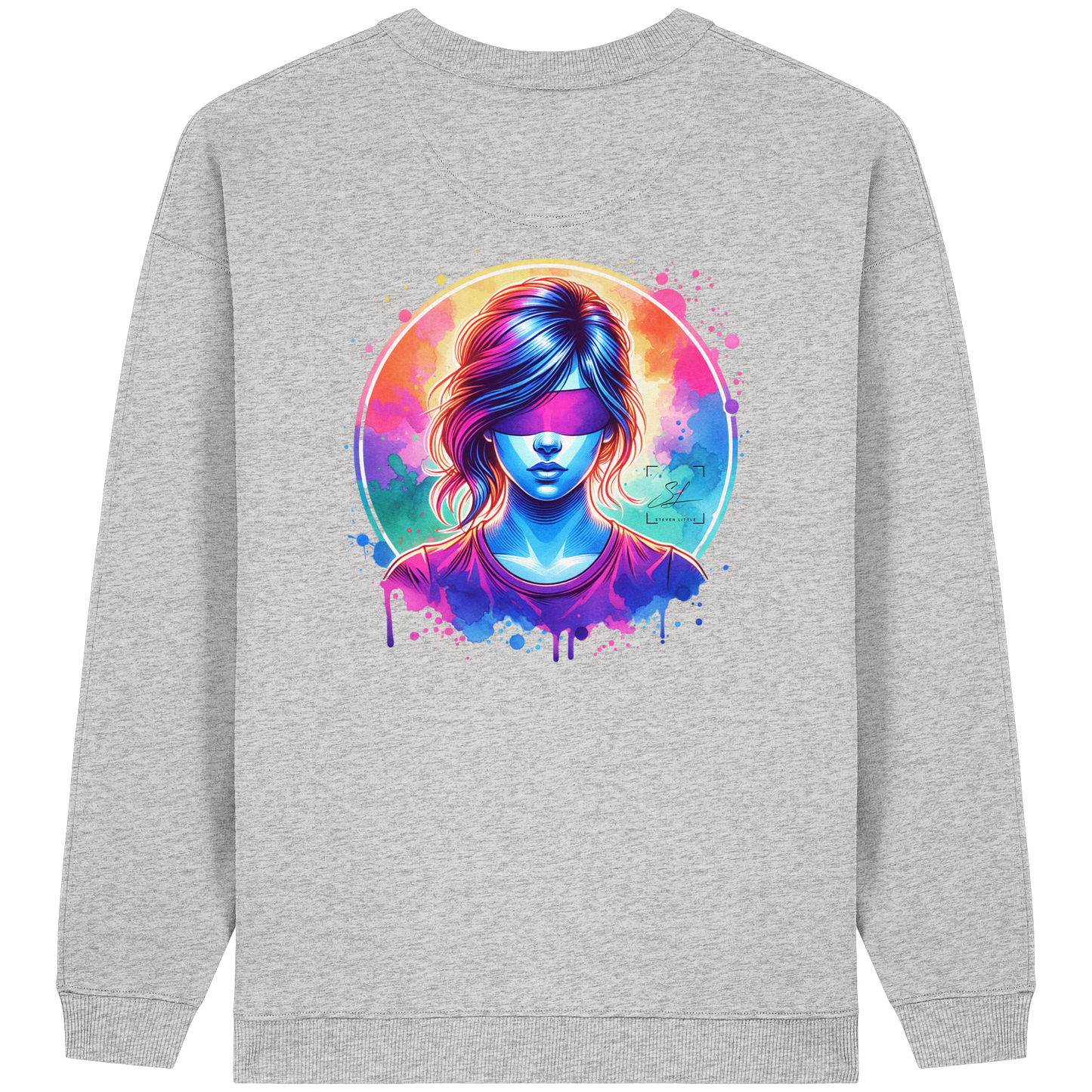 Mystic Vision - Sweat-shirt oversize bio pour femme