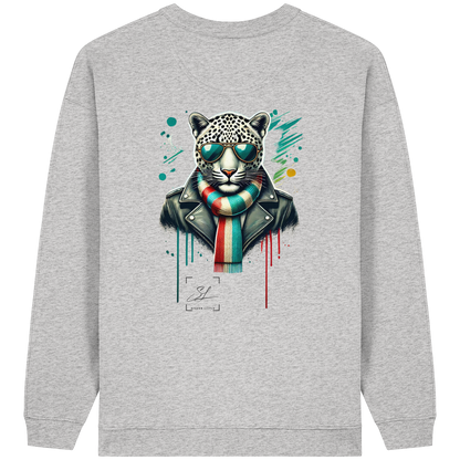 Urban Leopard - Womens Organic Oversized Sweatshirt