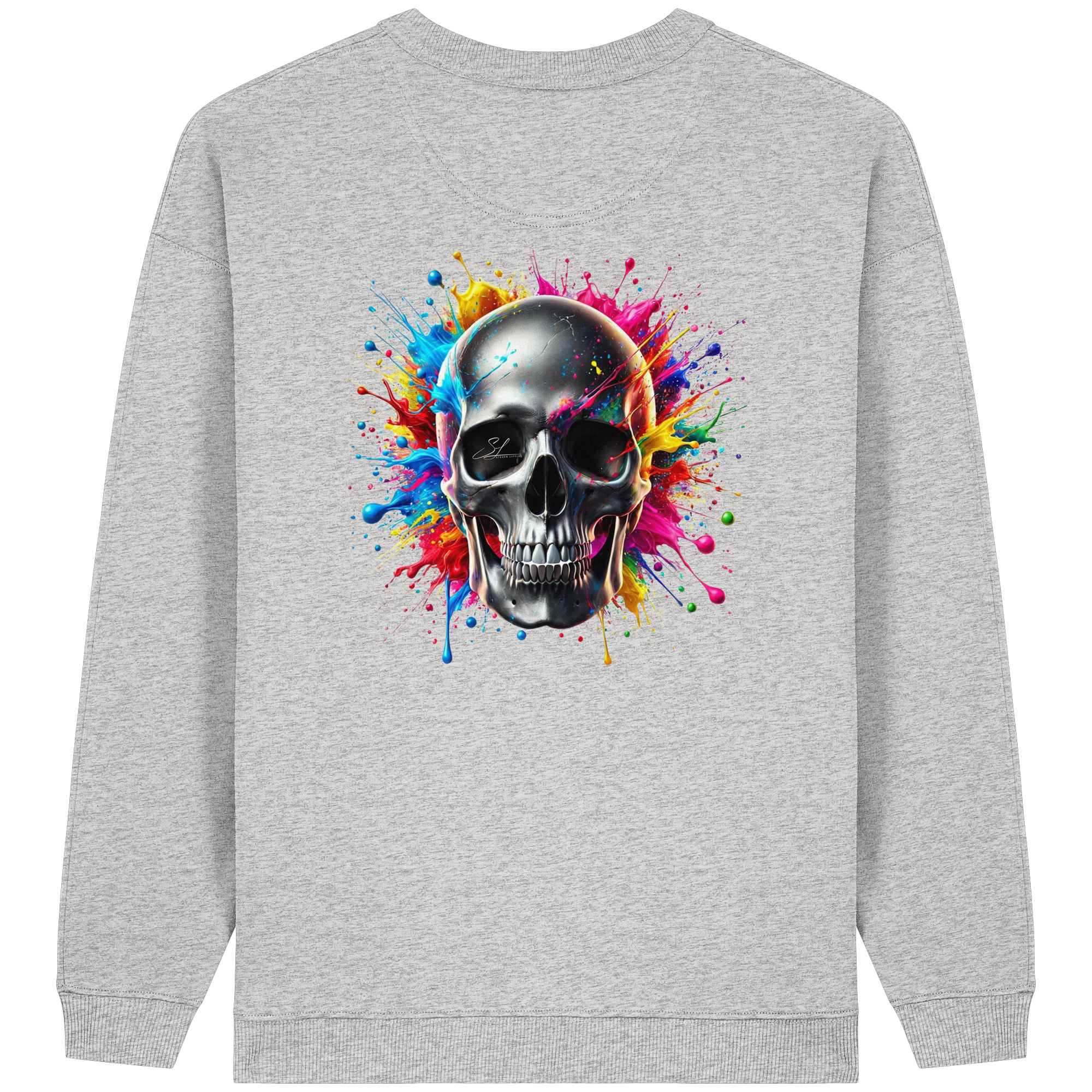 Explosion de vie - Sweat-shirt oversize bio pour femme