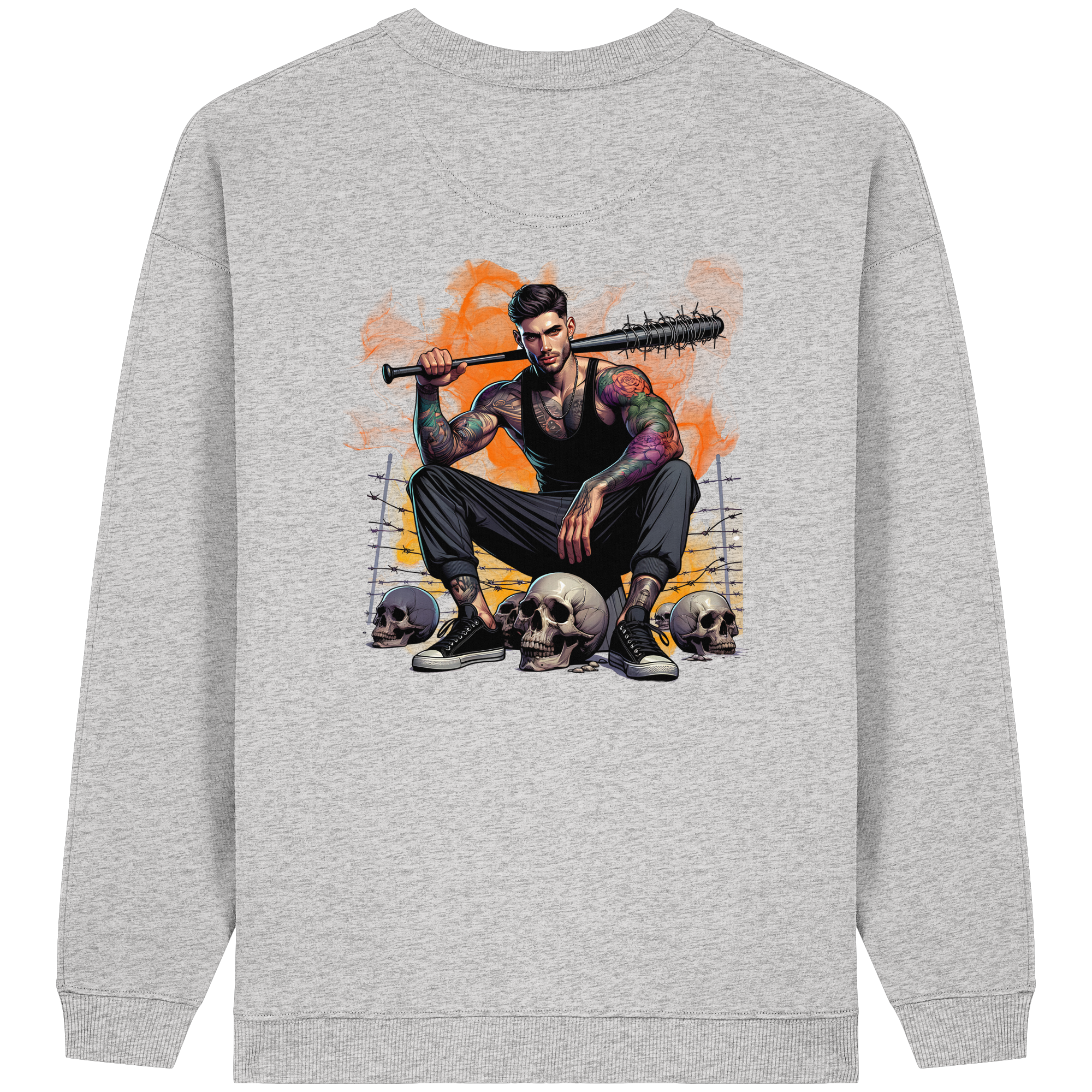 Urban Warrior - Womens Organic Oversized Sweatshirt