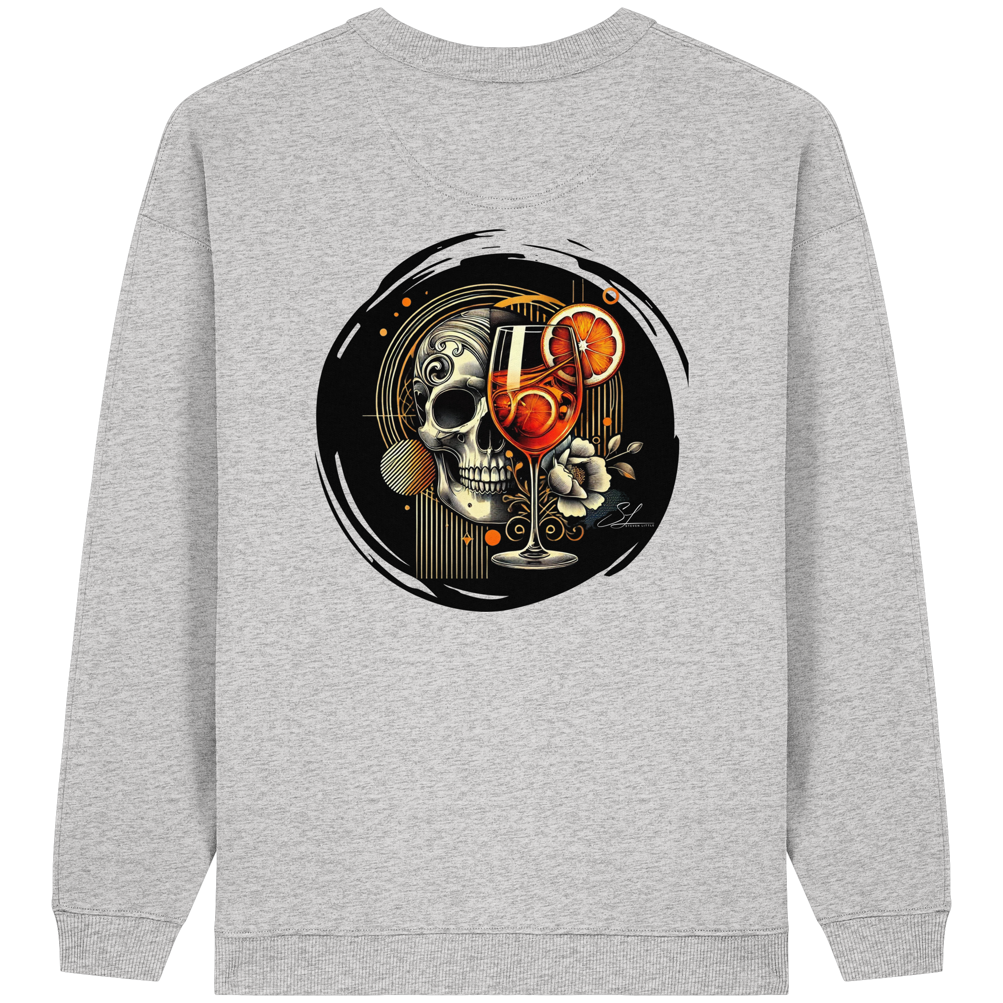 Esprit de la nuit - Sweat-shirt oversize bio pour femme