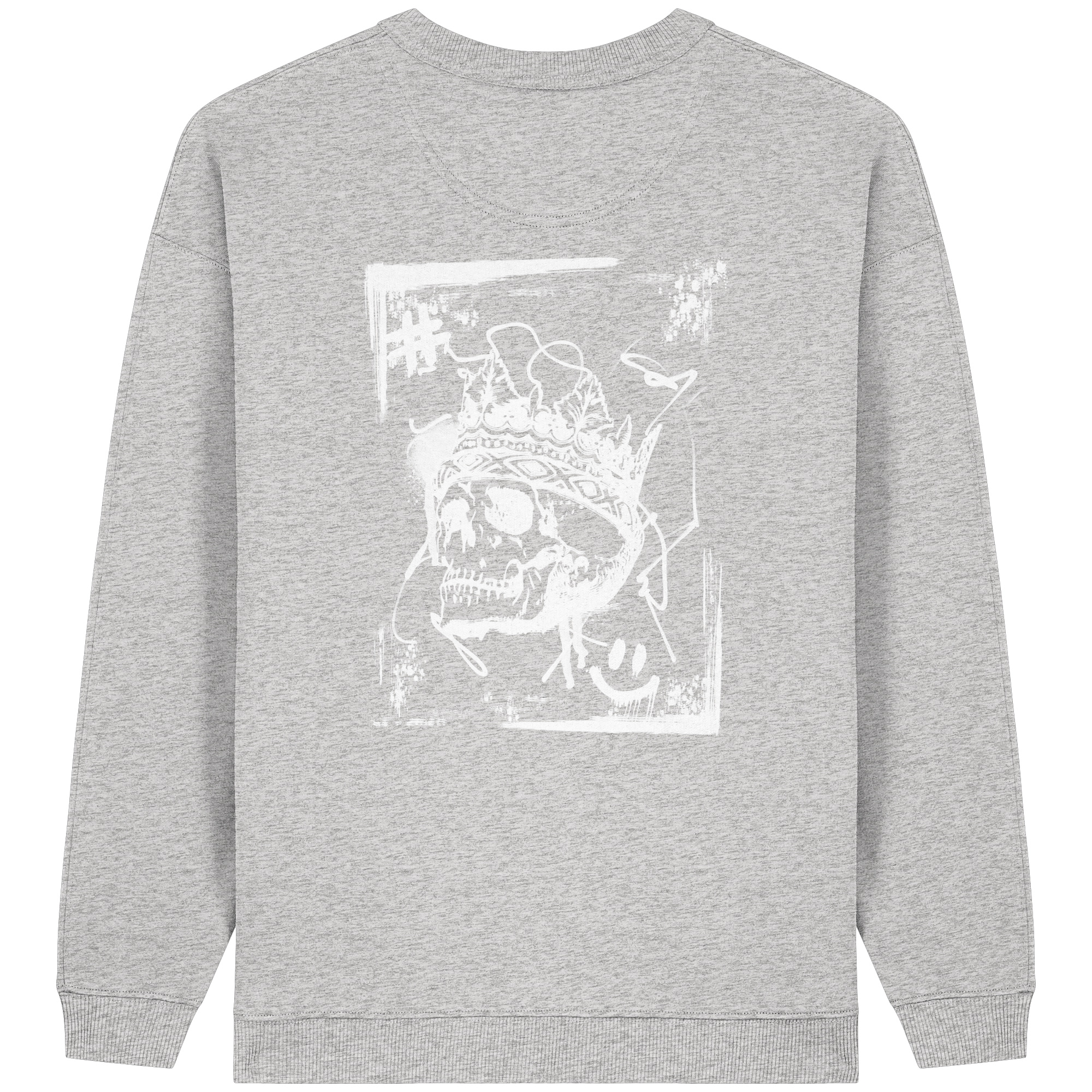 Monarch of the Darkness - Womens Organic Oversized Sweatshirt