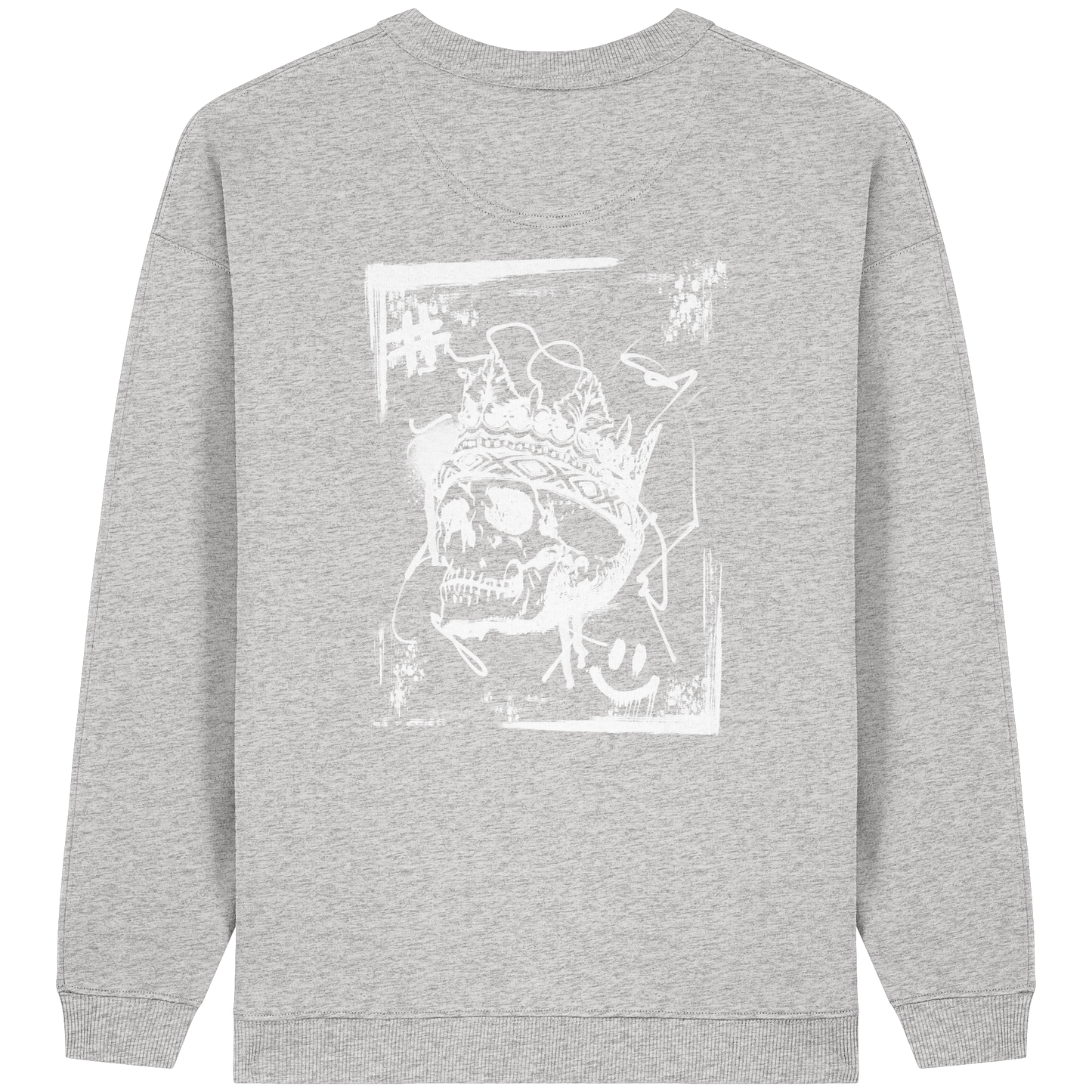 Monarch of the Darkness - Womens Organic Oversized Sweatshirt