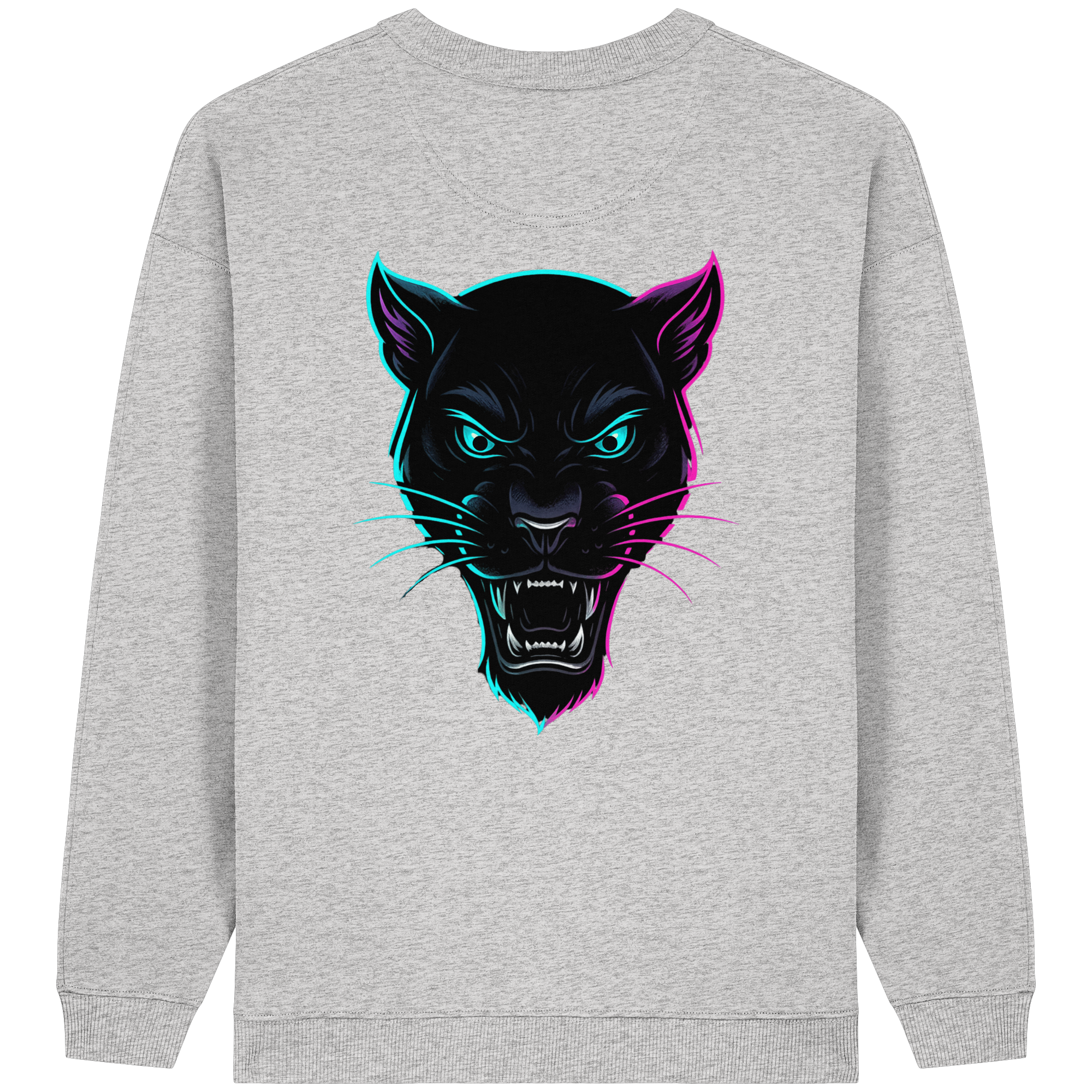 Black Beast - Womens Organic Oversized Sweatshirt