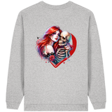 Forever Love - Sweat-shirt oversize bio pour femme