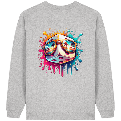 Sunset Vibes Dice - Womens Organic Oversized Sweatshirt