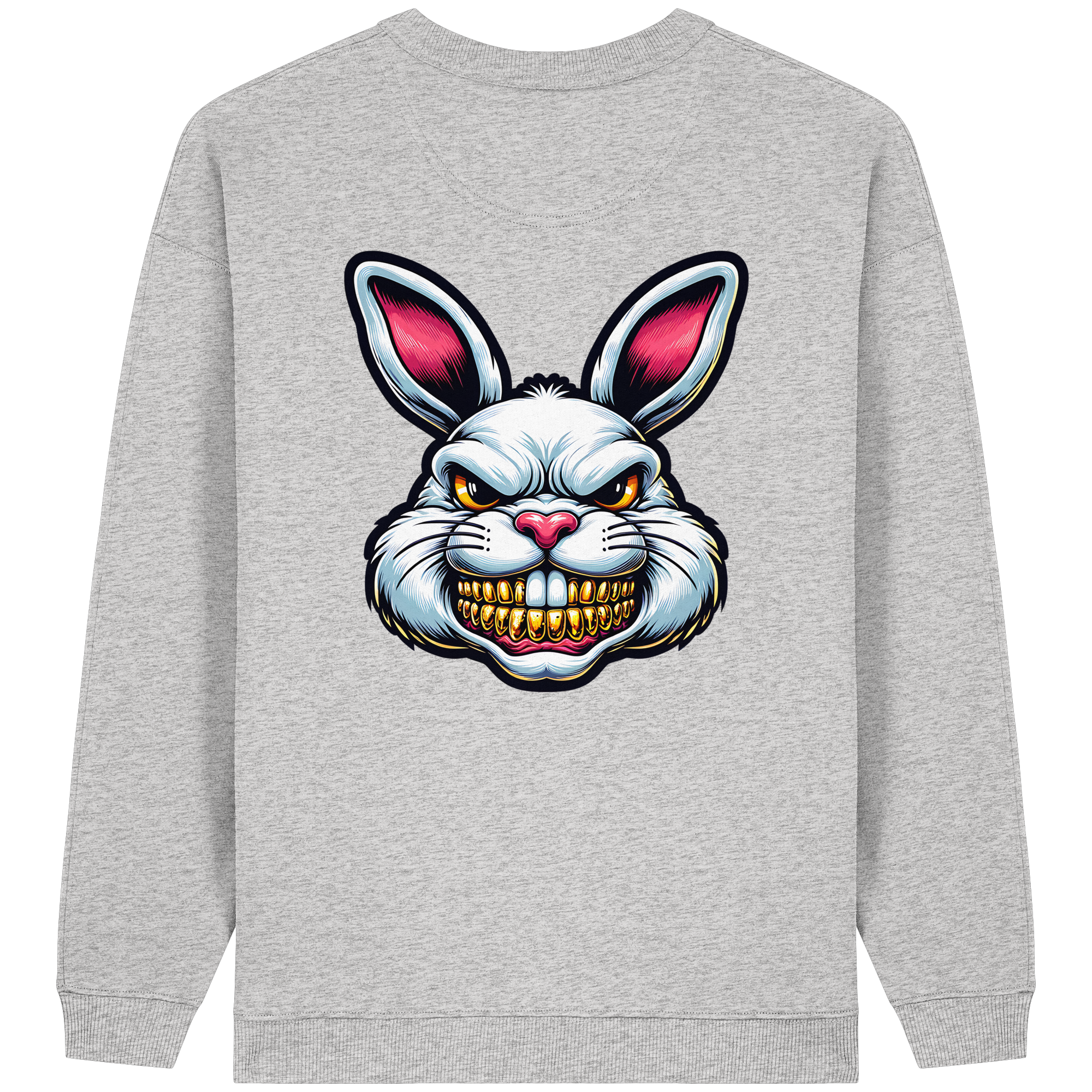 Tooth Bunny - Womens Organic Oversized Sweatshirt