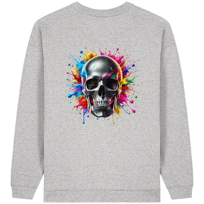 Explosion of Life - Womens Organic Oversized Sweatshirt
