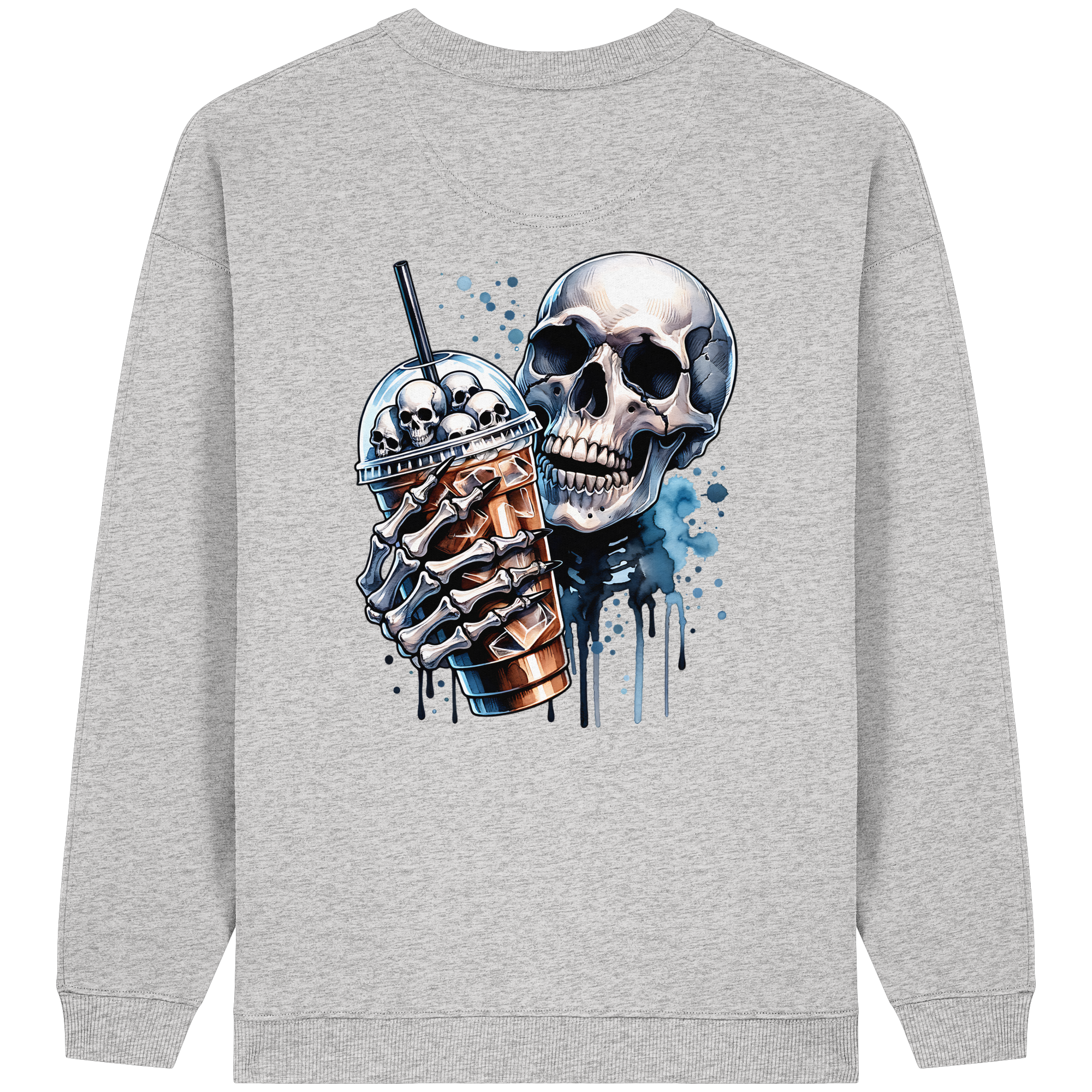 Chill Skull - Sweat-shirt oversize bio pour femme
