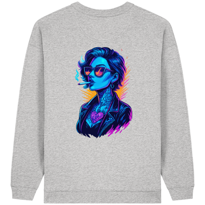Urban Pulse - Womens Organic Oversized Sweatshirt