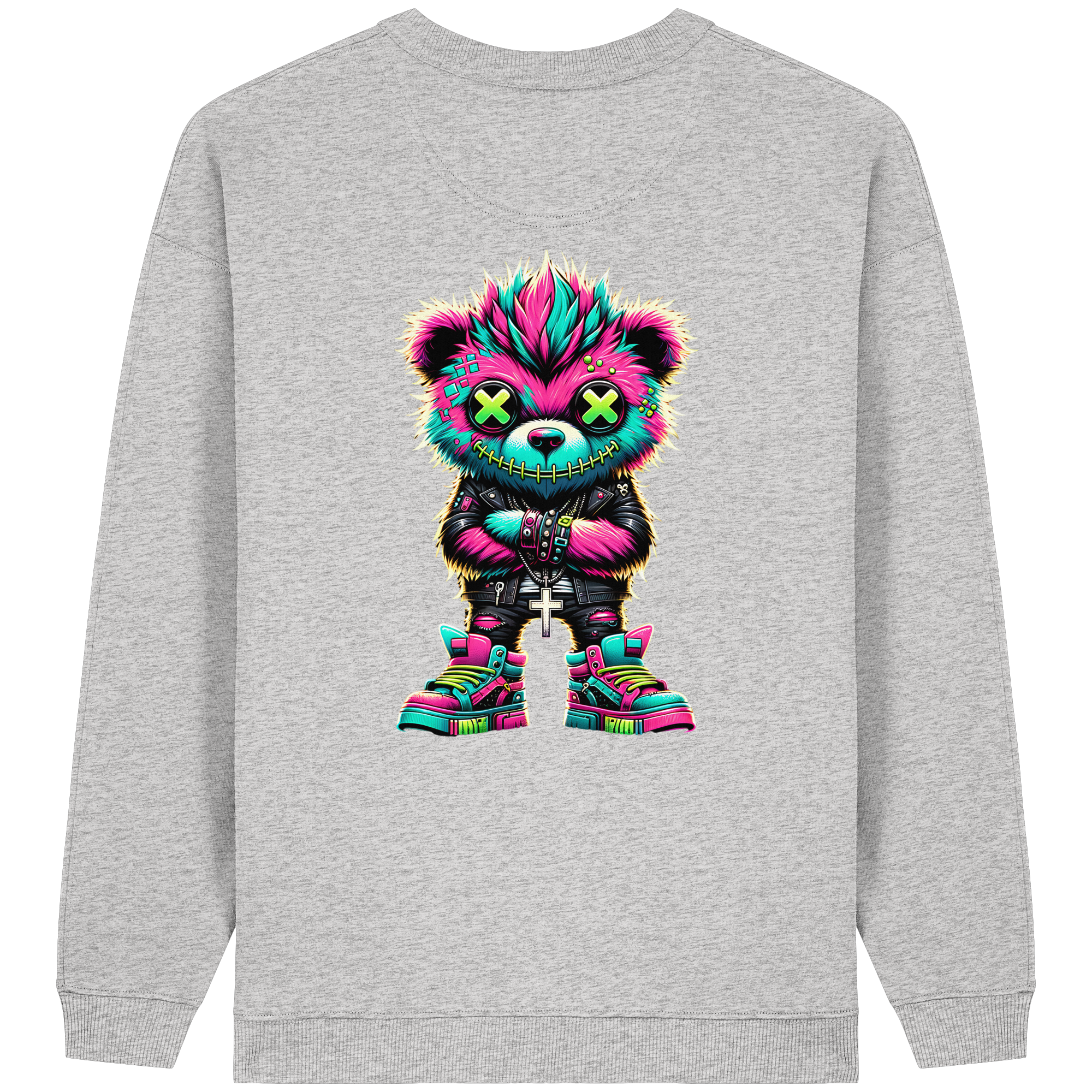 Street Style Beast - Womens Organic Oversized Sweatshirt