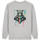 Urban Leopard - Womens Organic Oversized Sweatshirt
