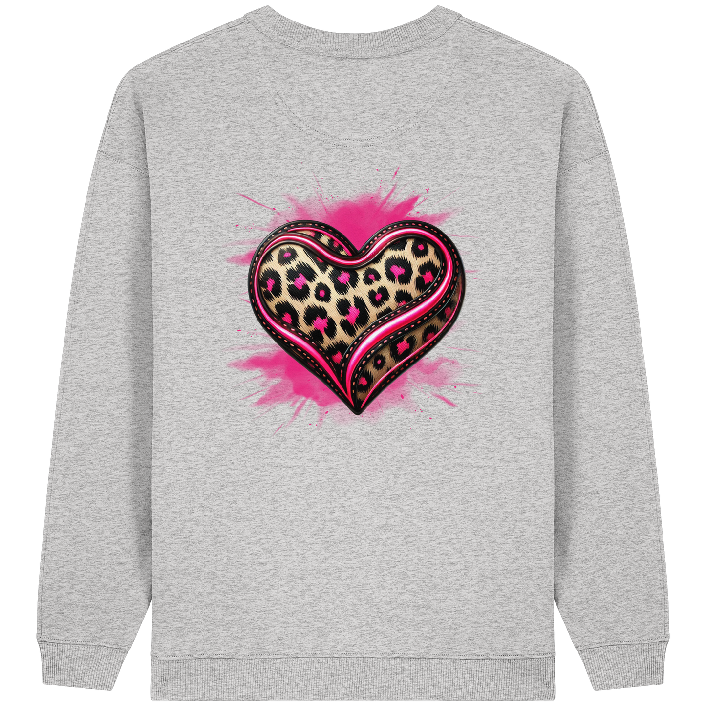 Wild Heart - Sweat-shirt oversize bio pour femme