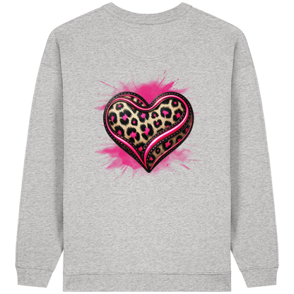 Wild Heart - Sweat-shirt oversize bio pour femme