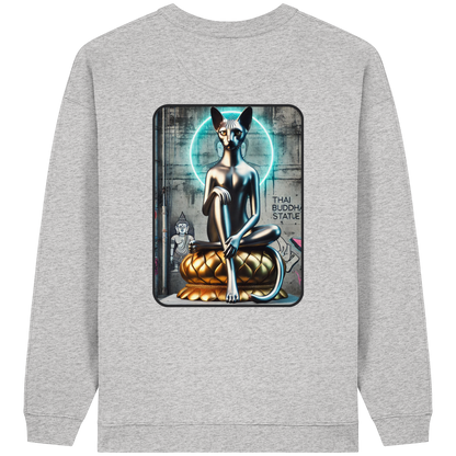 Mystic Cat - Sweat-shirt oversize bio pour femme