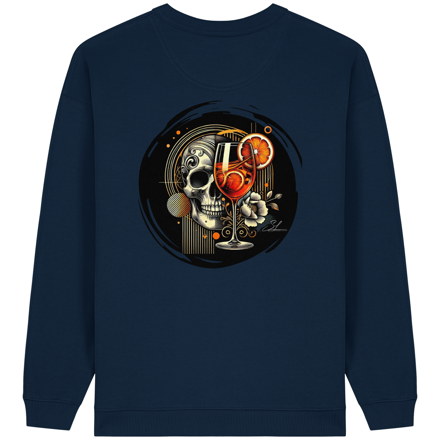 Esprit de la nuit - Sweat-shirt oversize bio pour femme