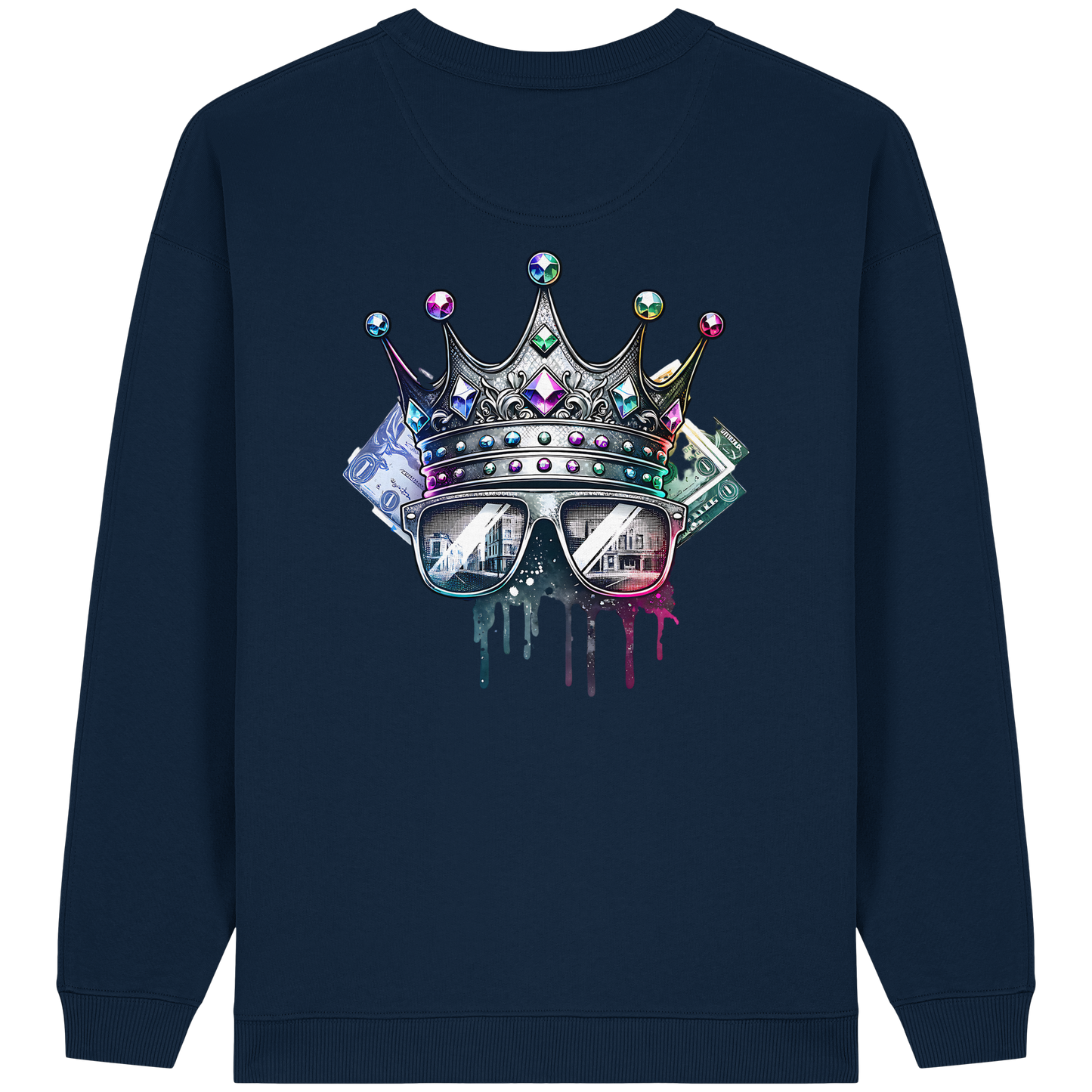 Royal Hustle - Sweat-shirt oversize bio pour femme