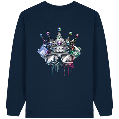 Royal Hustle - Sweat-shirt oversize bio pour femme
