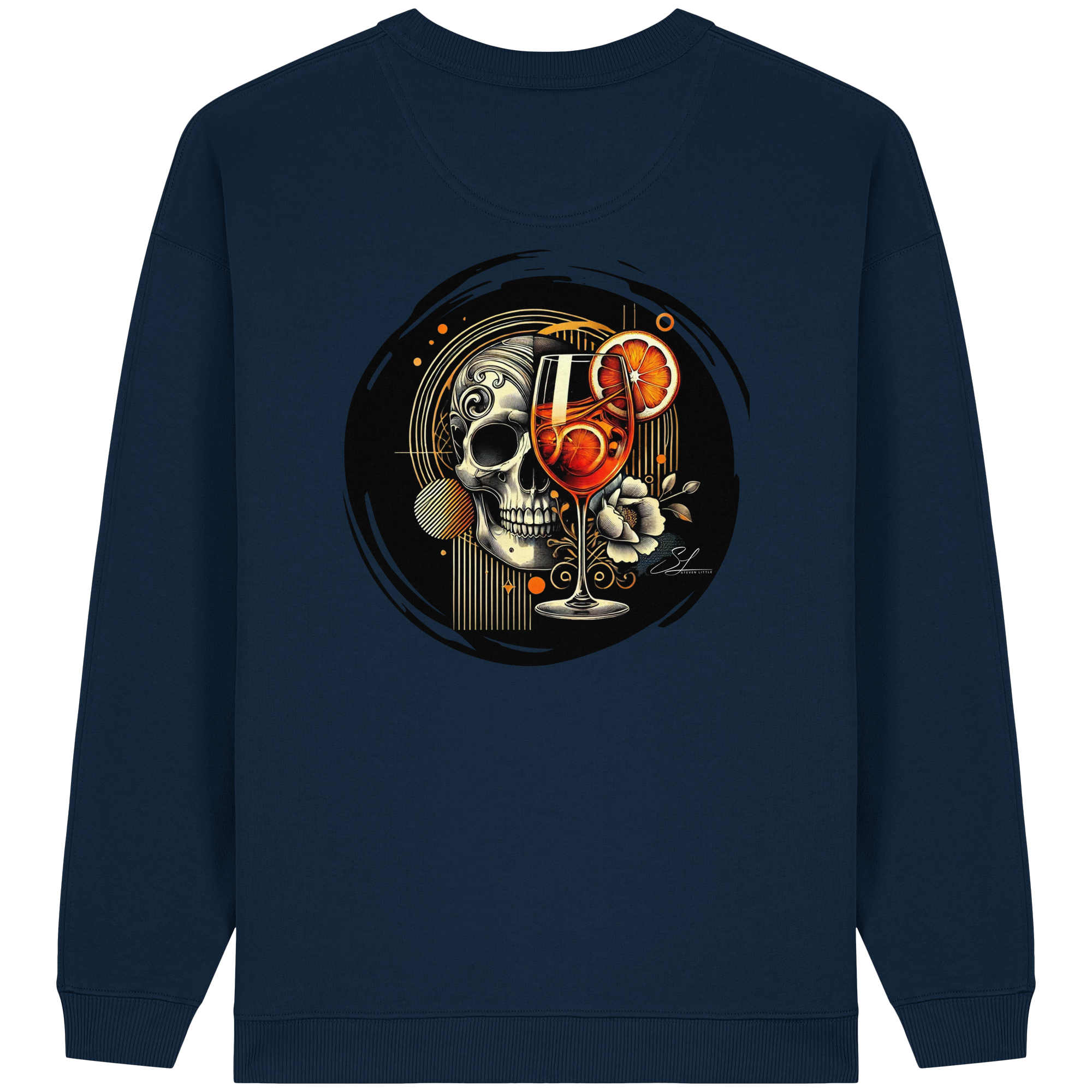 Esprit de la nuit - Sweat-shirt oversize bio pour femme