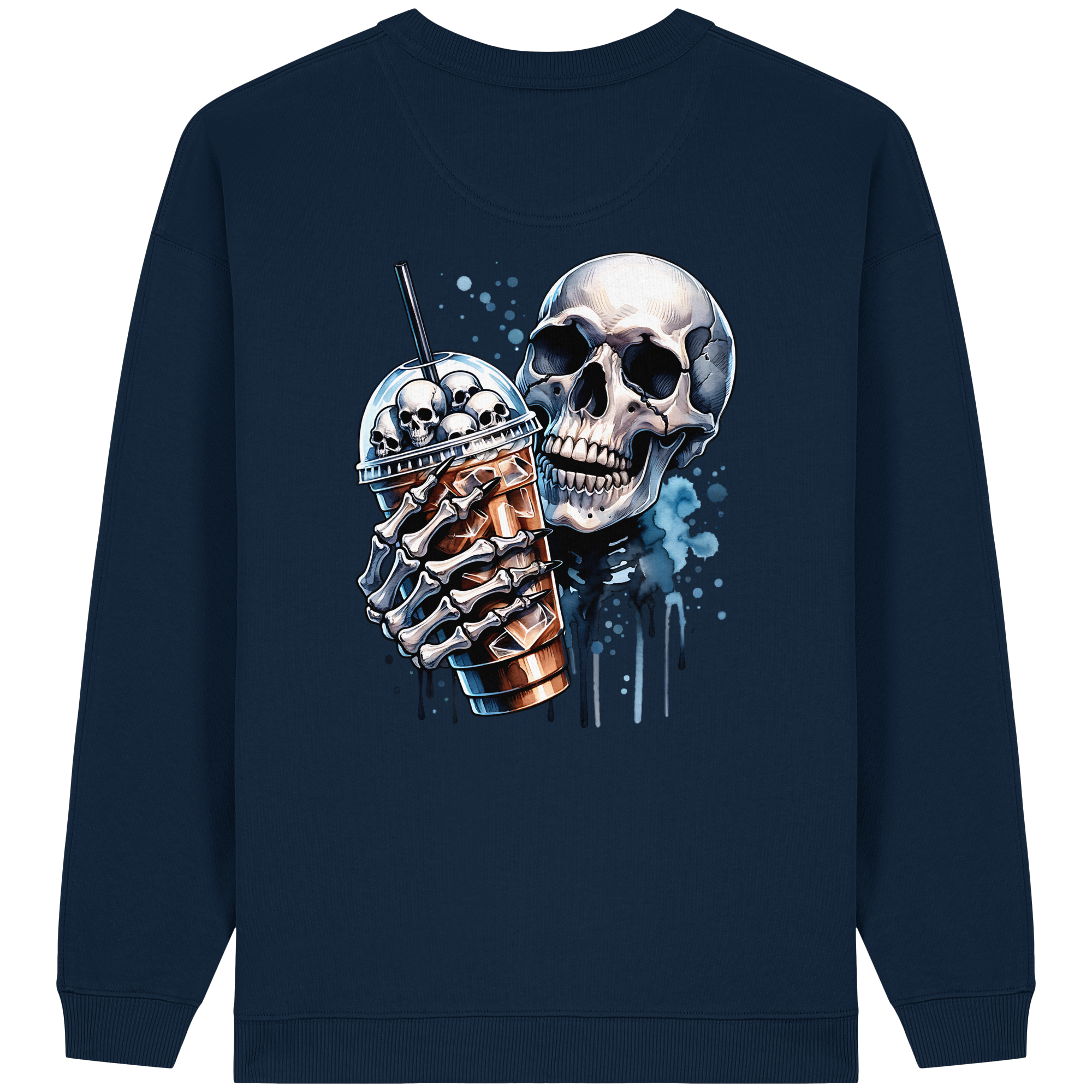 Chill Skull - Sweat-shirt oversize bio pour femme