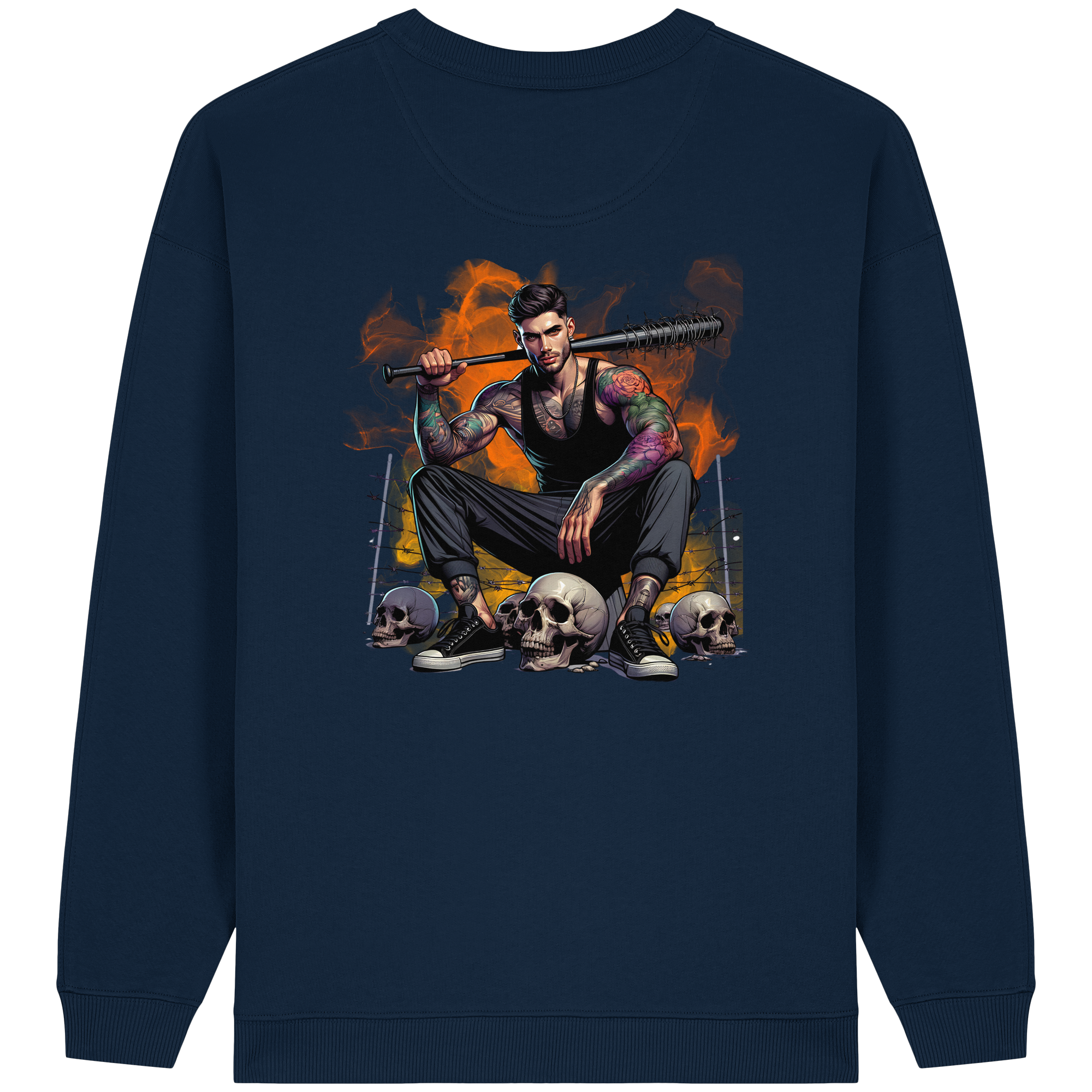 Urban Warrior - Womens Organic Oversized Sweatshirt