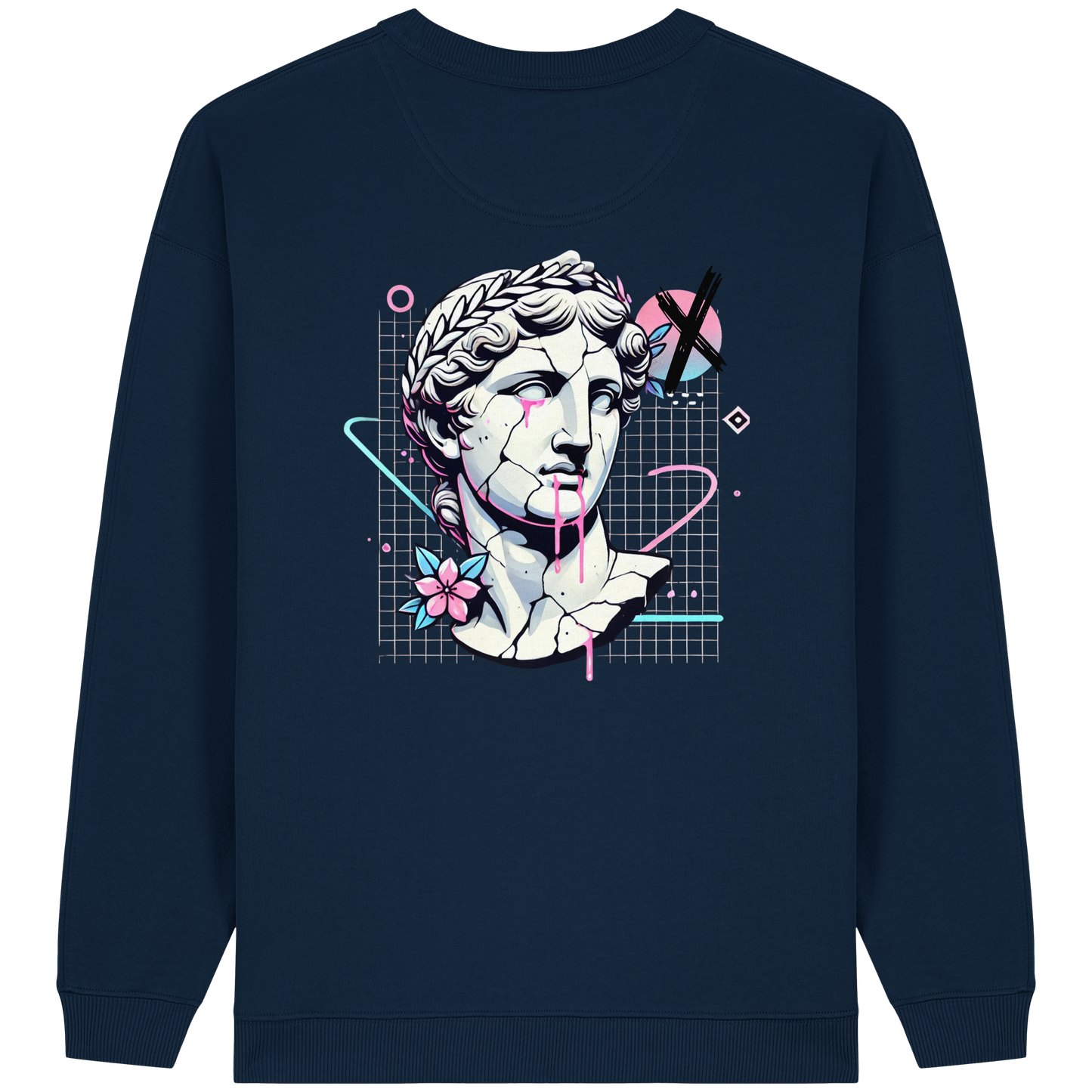 Mystik Head - Womens Organic Oversized Sweatshirt
