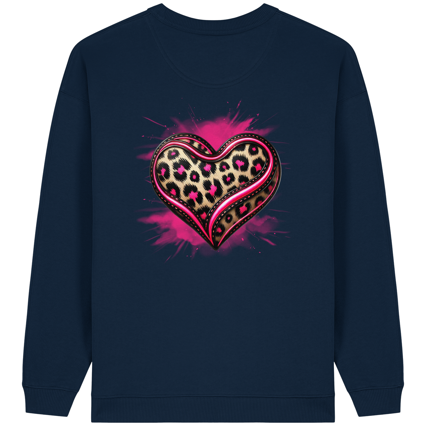Wild Heart - Sweat-shirt oversize bio pour femme
