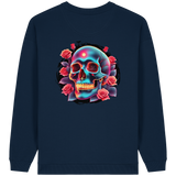 Sweat-shirt oversize bio pour femme Glow Skull