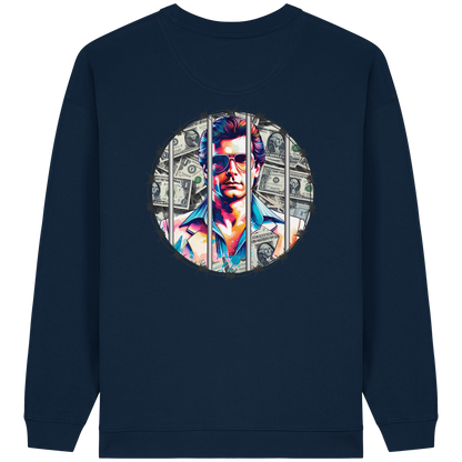 Money Maker - Womens Organic Oversized Sweatshirt