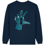 Statement Hand - Sweat-shirt oversize bio pour femme