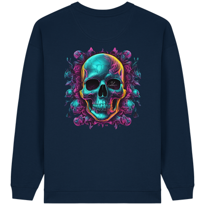 Galactic Skull - Womens Organic Oversized Sweatshirt