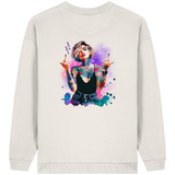 Rebel Rose - Sweat-shirt oversize bio pour femme