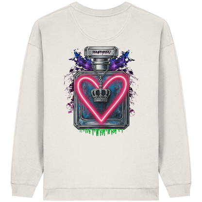 Temptation - Womens Organic Oversized Sweatshirt