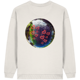 Love our World - Womens Organic Oversized Sweatshirt