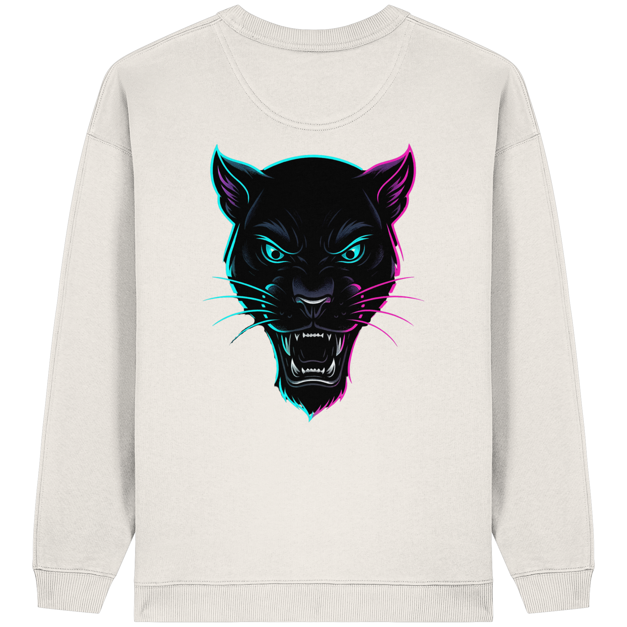 Black Beast - Womens Organic Oversized Sweatshirt