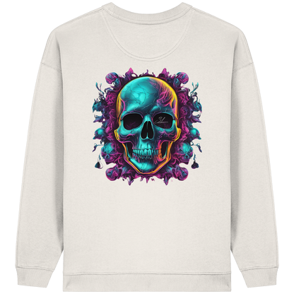 Galactic Skull - Womens Organic Oversized Sweatshirt