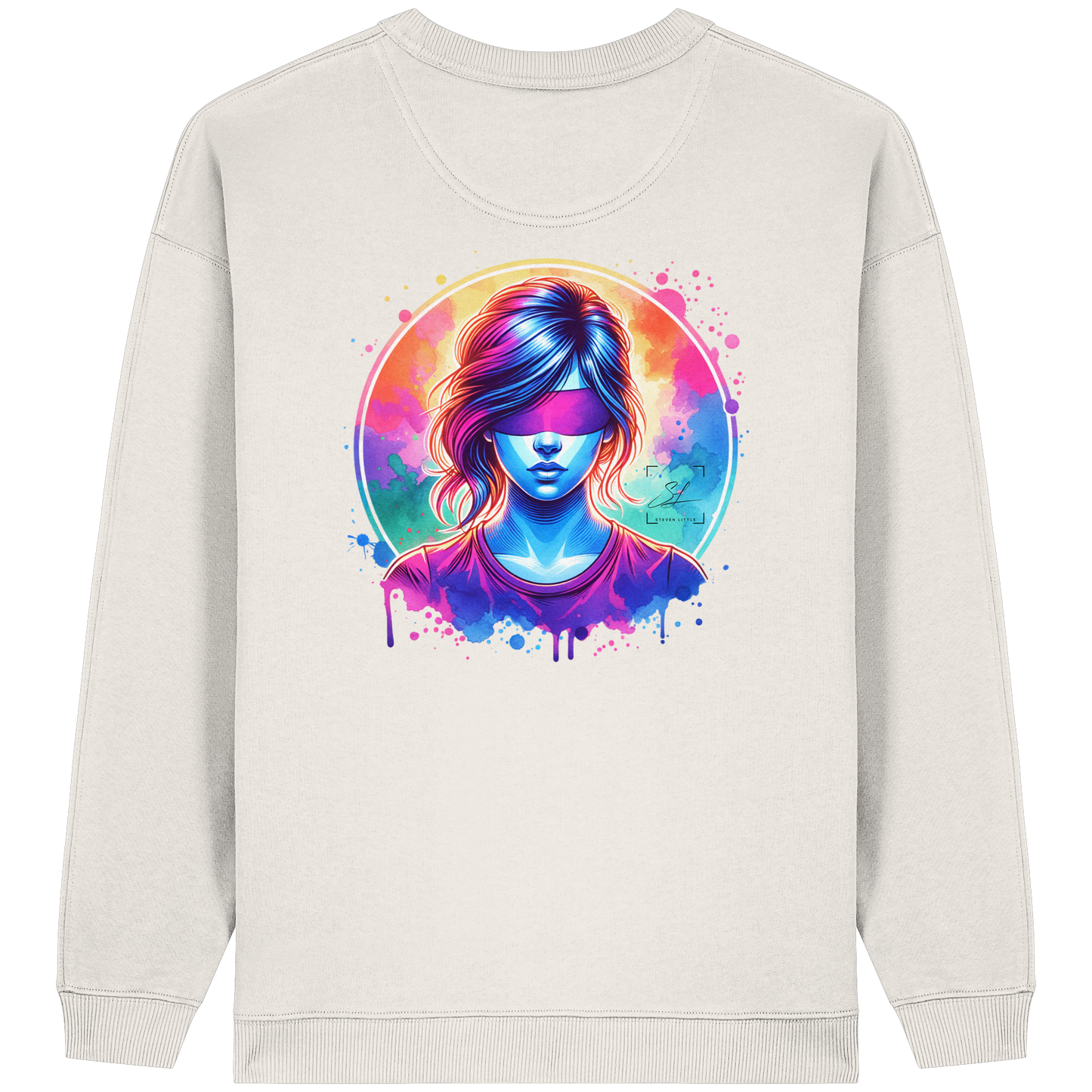 Mystic Vision - Sweat-shirt oversize bio pour femme
