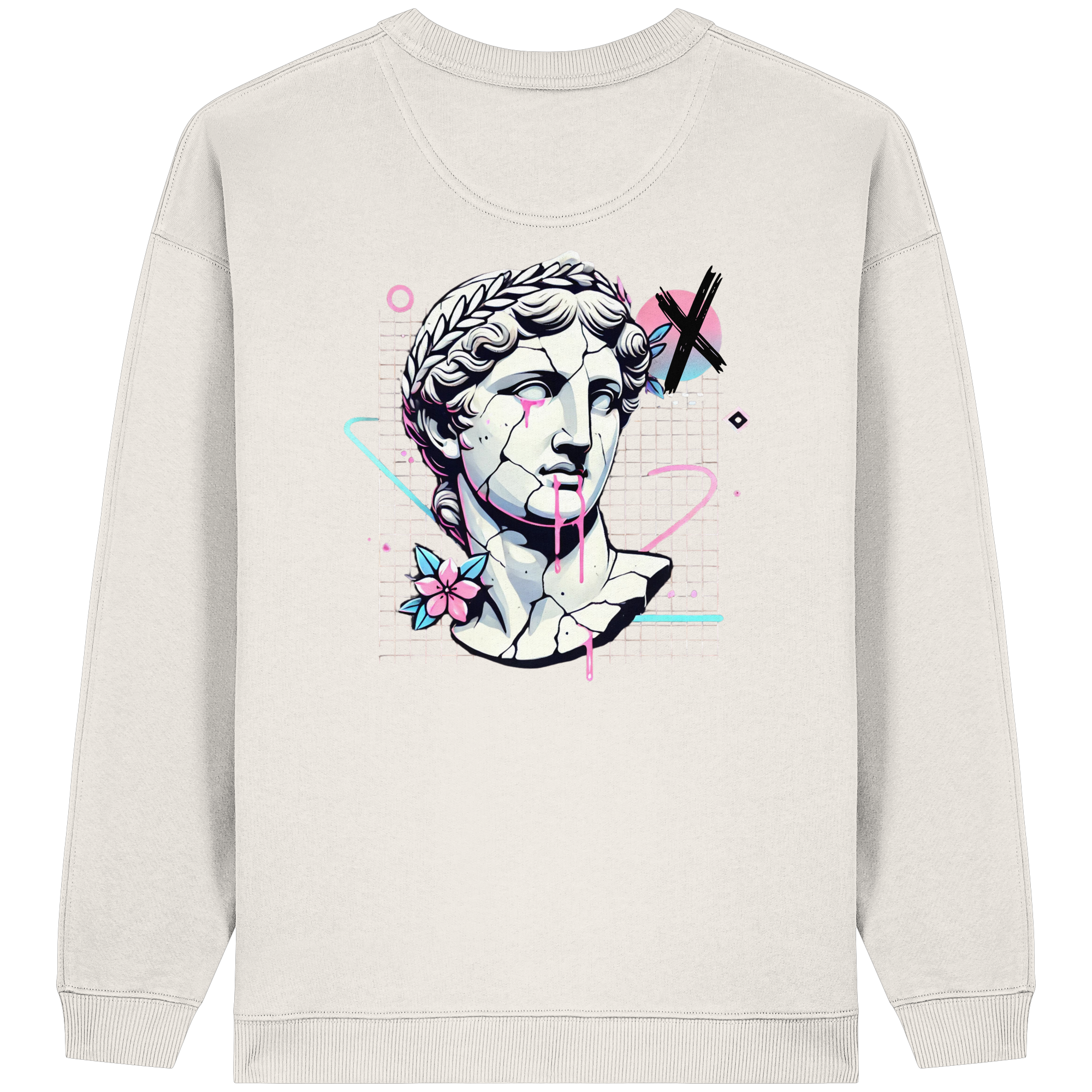 Mystik Head - Womens Organic Oversized Sweatshirt