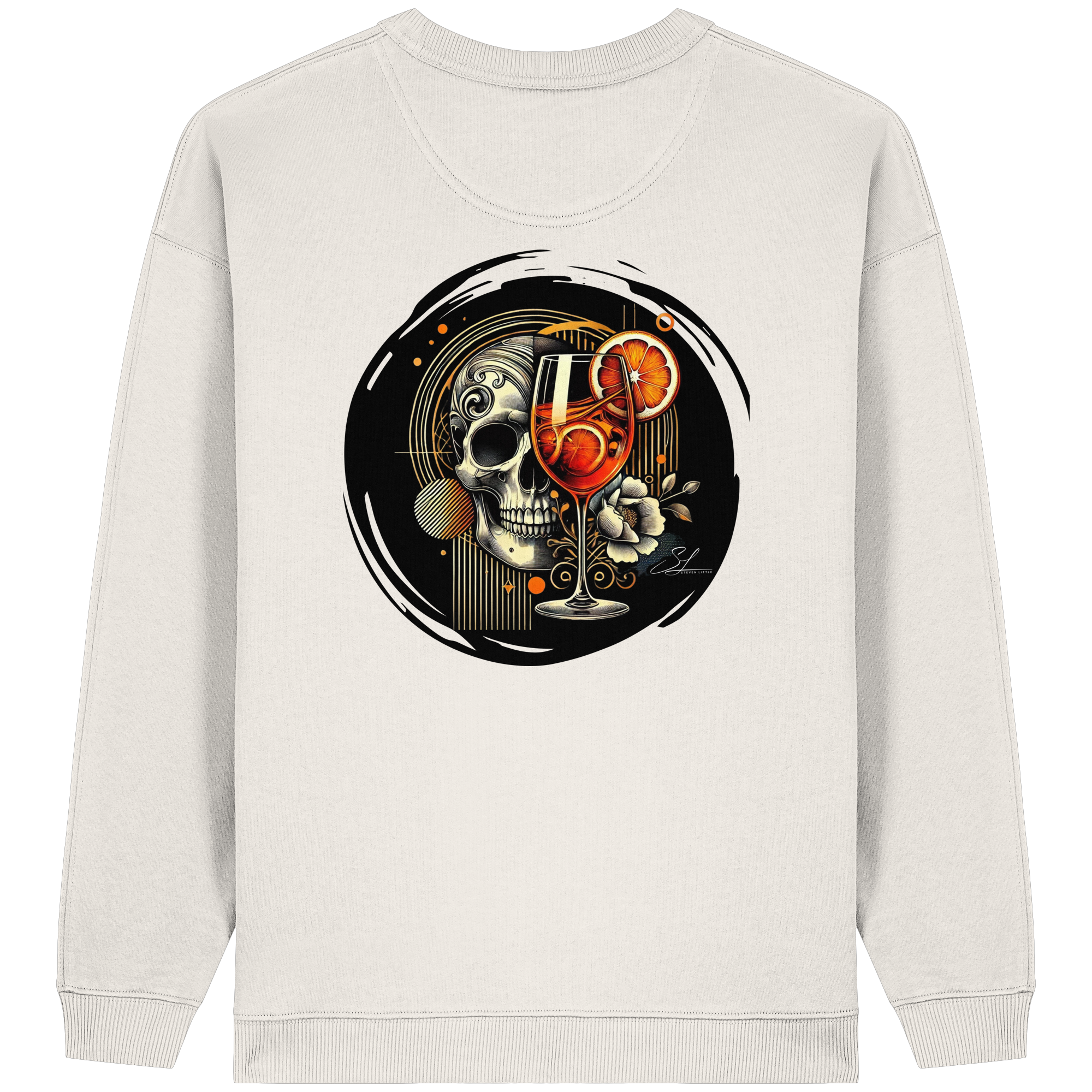 Esprit de la nuit - Sweat-shirt oversize bio pour femme