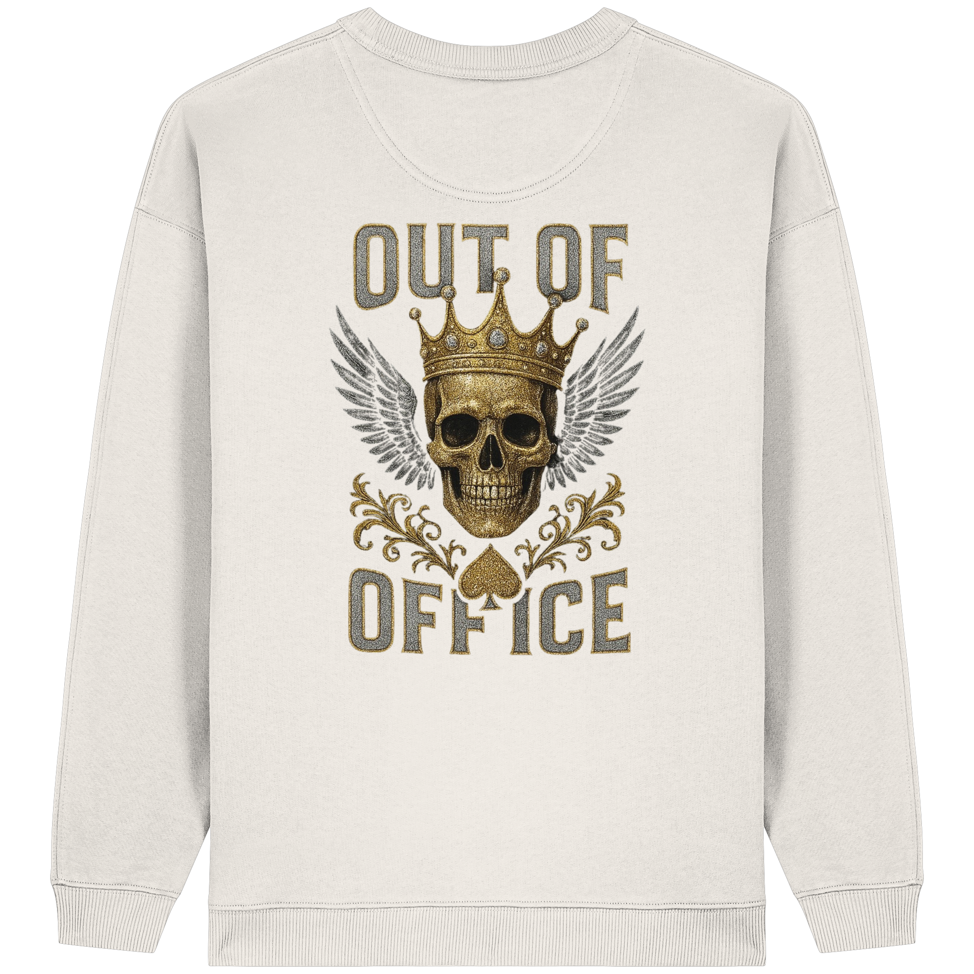 King out of Office - Womens Organic Oversized Sweatshirt