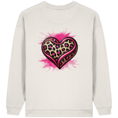 Wild Heart - Sweat-shirt oversize bio pour femme