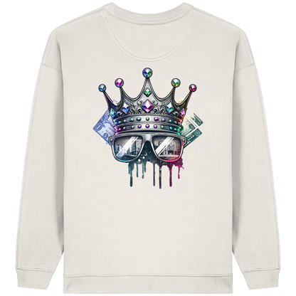 Royal Hustle - Sweat-shirt oversize bio pour femme