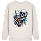 Chill Skull - Sweat-shirt oversize bio pour femme