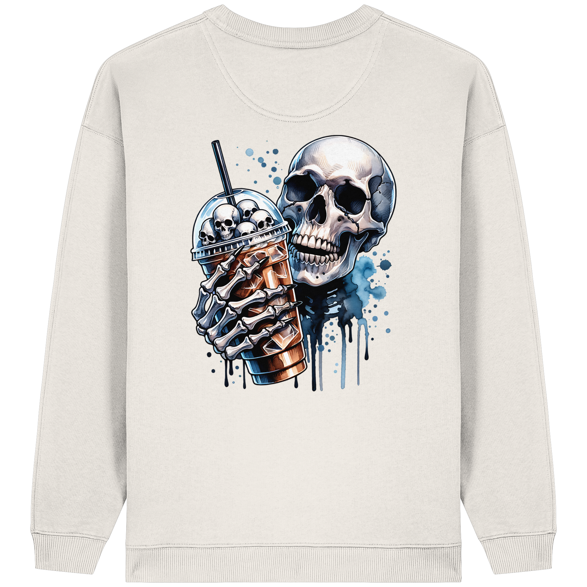 Chill Skull - Sweat-shirt oversize bio pour femme