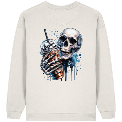 Chill Skull - Sweat-shirt oversize bio pour femme