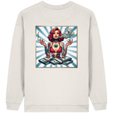 Rebel Rich - Sweat-shirt oversize bio pour femme