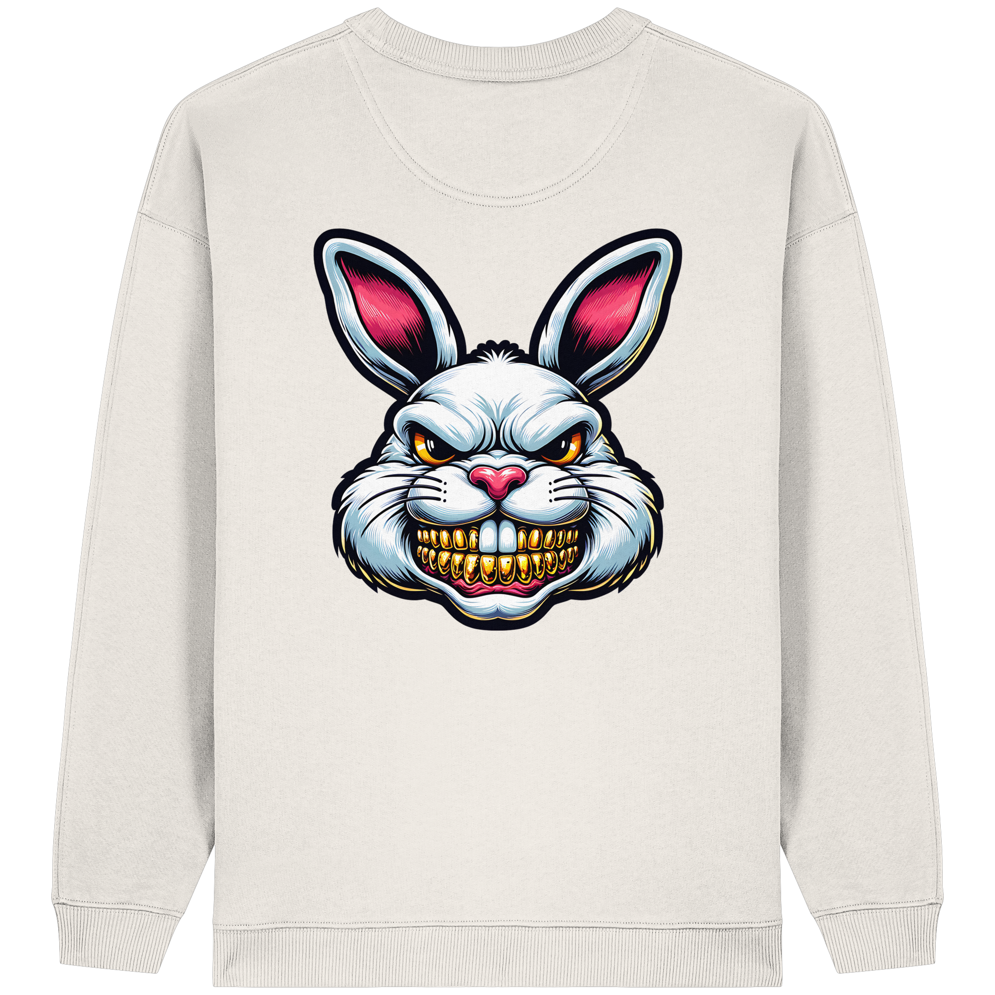Tooth Bunny - Womens Organic Oversized Sweatshirt