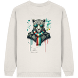 Urban Leopard - Womens Organic Oversized Sweatshirt