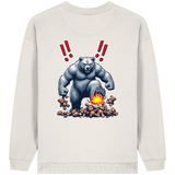 Teddy Terror - Sweat-shirt oversize bio pour femme