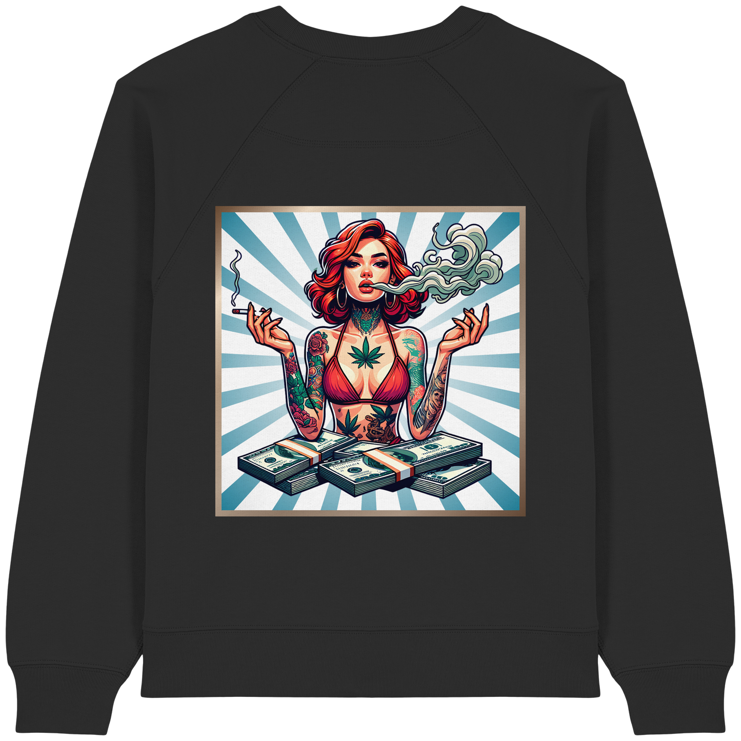 Rebel Rich - Womens Organic Sweatshirt